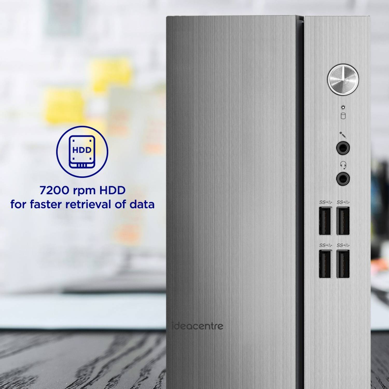 Lenovo Ideacentre 510s-07ICK (90LX0091IN) Core i3 (9100) (4 GB RAM