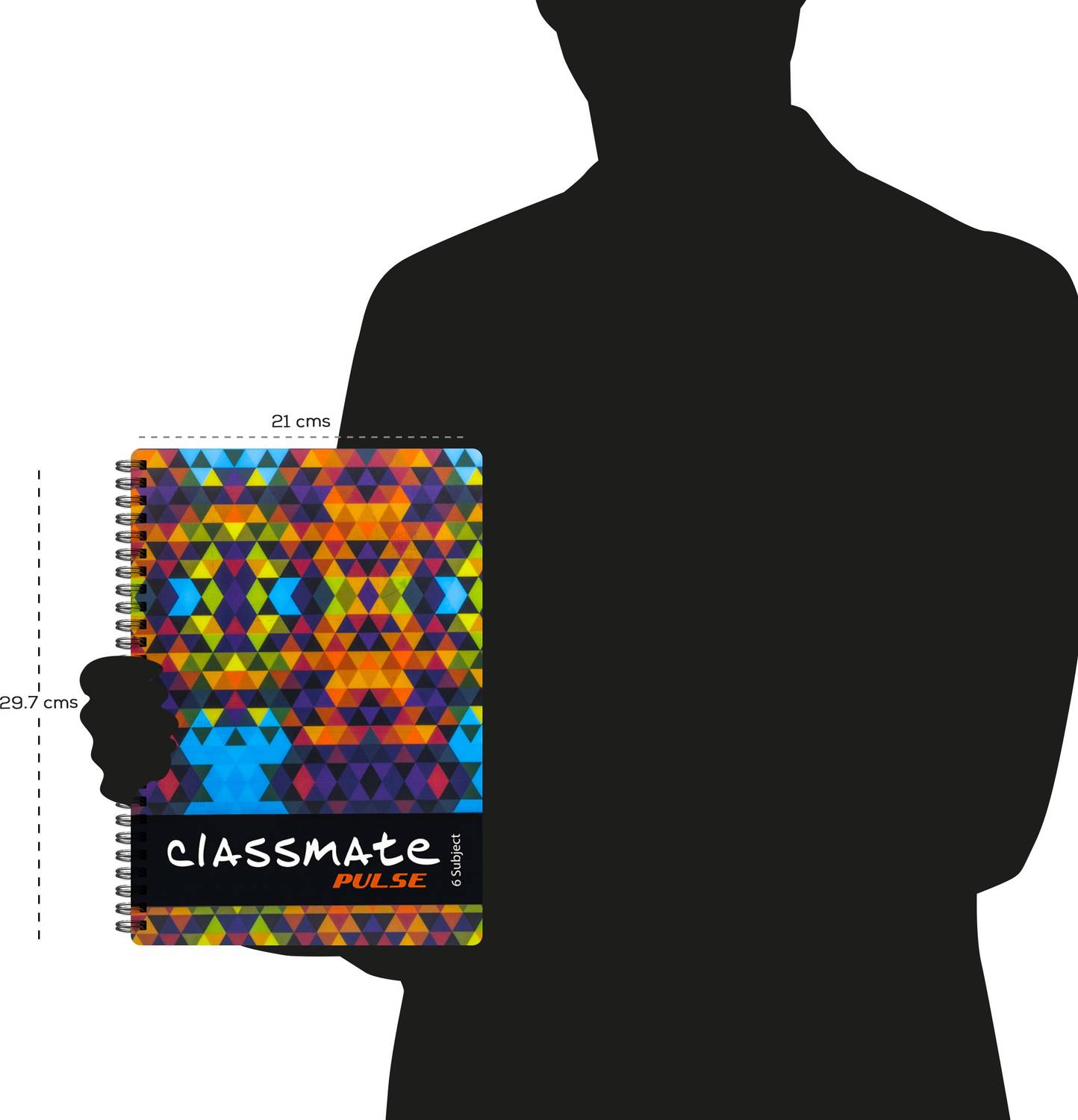 Classmate Pulse 6 Subject A4 Notebook Unruled 300 Pages - Image 3