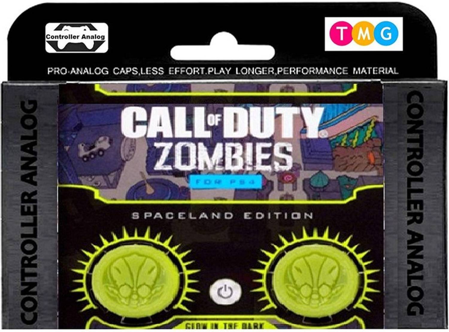 TMG CONTROLLER ANALOG FPS Extenders Thumbstick Call Of Duty Zombies Thumb Grip for PS4, (Play Station 4)  Joystick