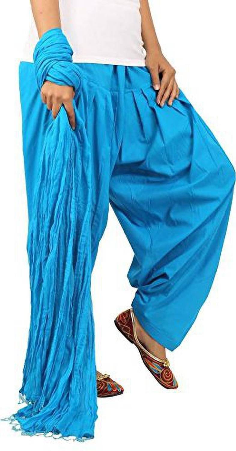 B9 store Women Patiala Dupatta Set
