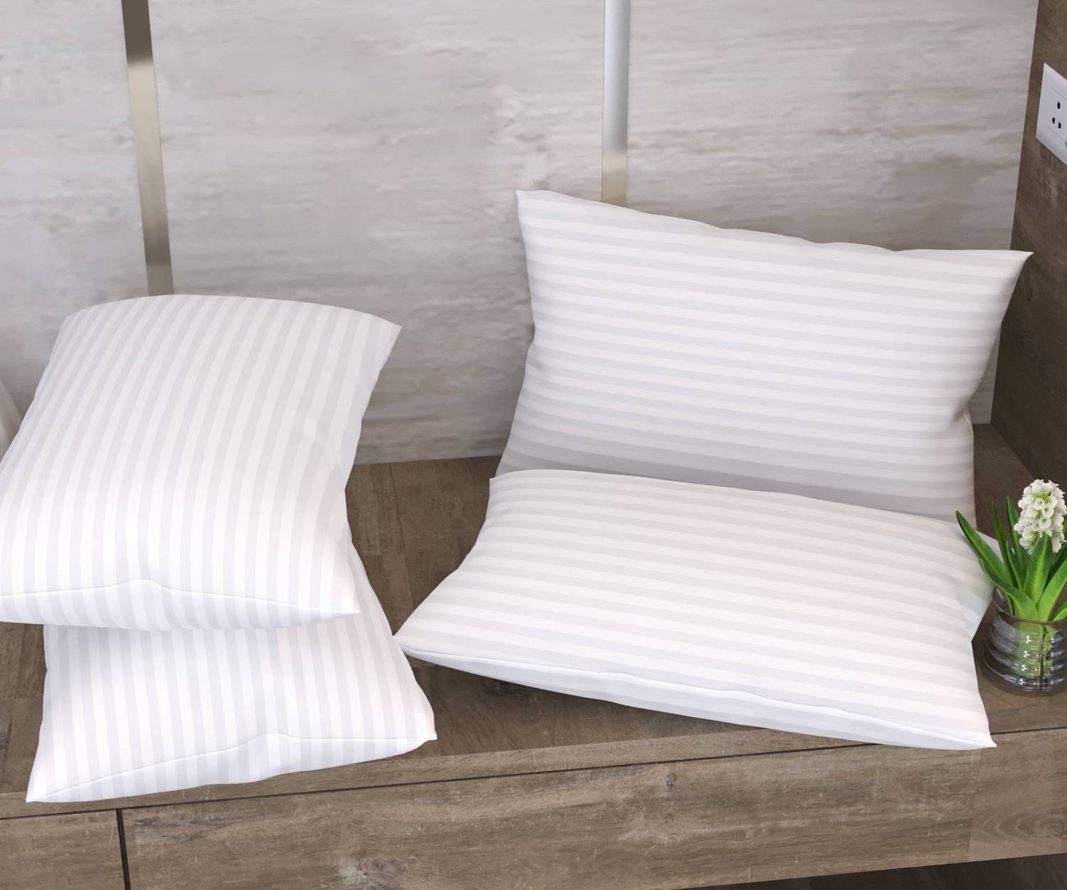 Flipkart SmartBuy Microfibre Pillow Pack of 4 - Image 1