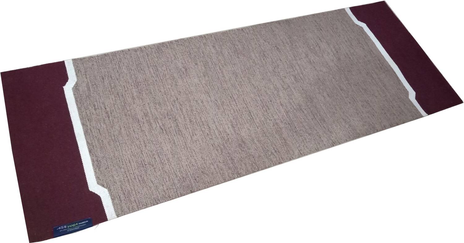 ASE YOGA INDIA COTTON YOGA MAT PANNEL CROSSOVER 5 mm Yoga Mat