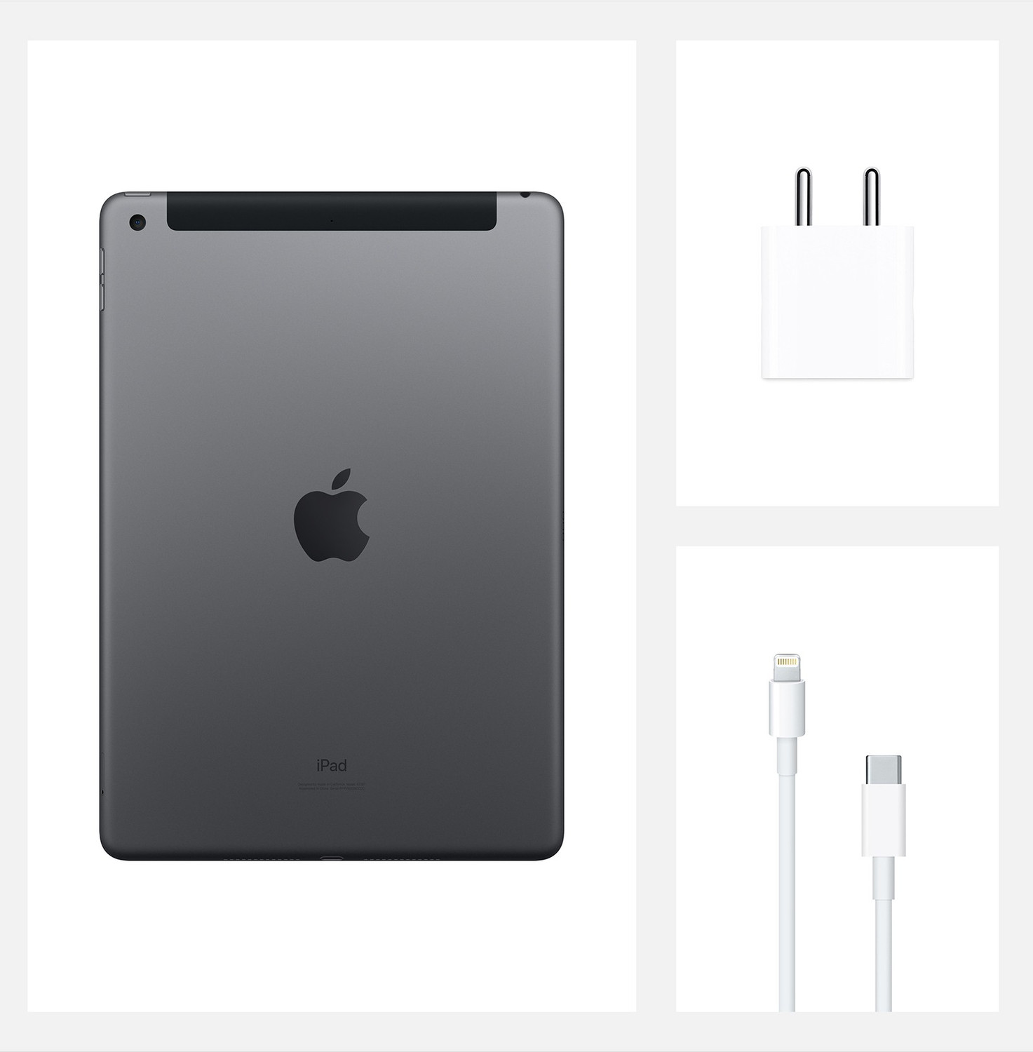Image of Apple iPad (8th Gen) 128 GB ROM 10.2 inch with 4G A12 Bionic chip with Neural Engine (Space Grey)