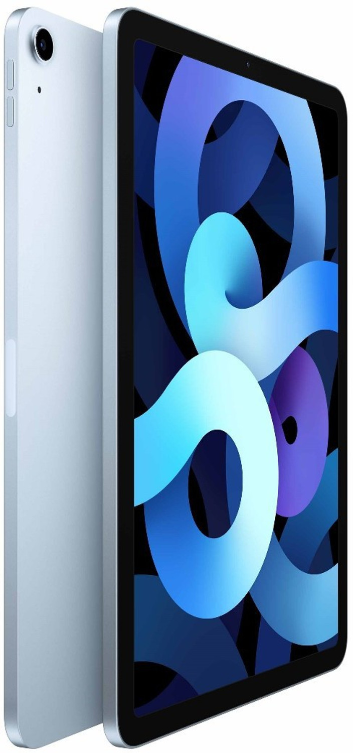 Image of Apple iPad Air (4th Gen) 64 GB ROM 10.9 inch with Wi-Fi Only A14 Bionic Chip (Sky Blue)
