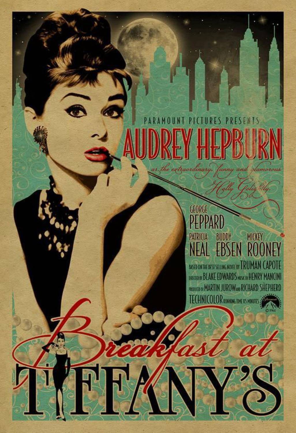 Audrey Hepburn Paper Print