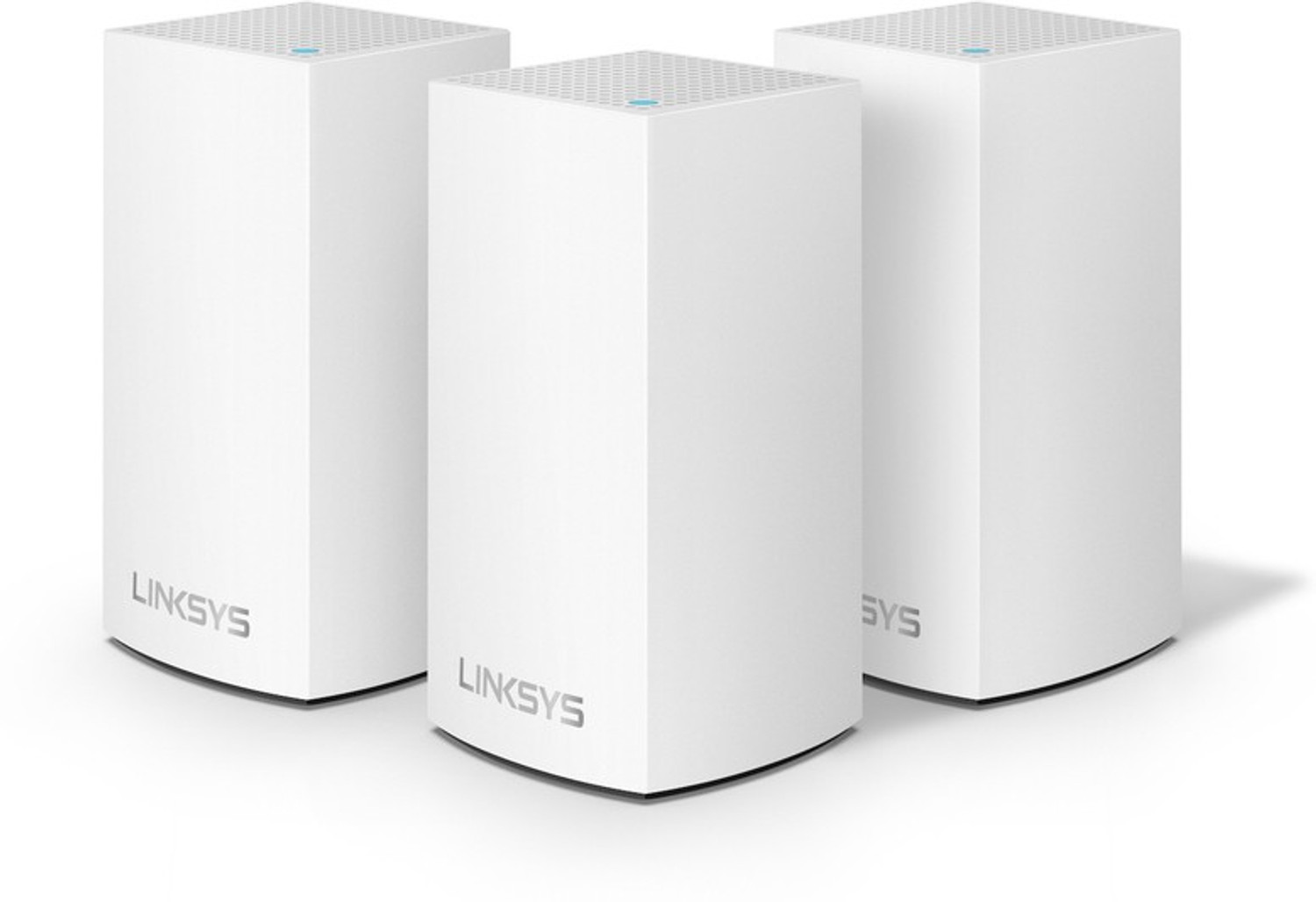 Image of LINKSYS WHW0103-AH Wireless Router 2.4 GHz, 5 GHz 3900 Mbps Wifi Speed Dual Band Internal Antenna Ethernet (Cable Broadband)