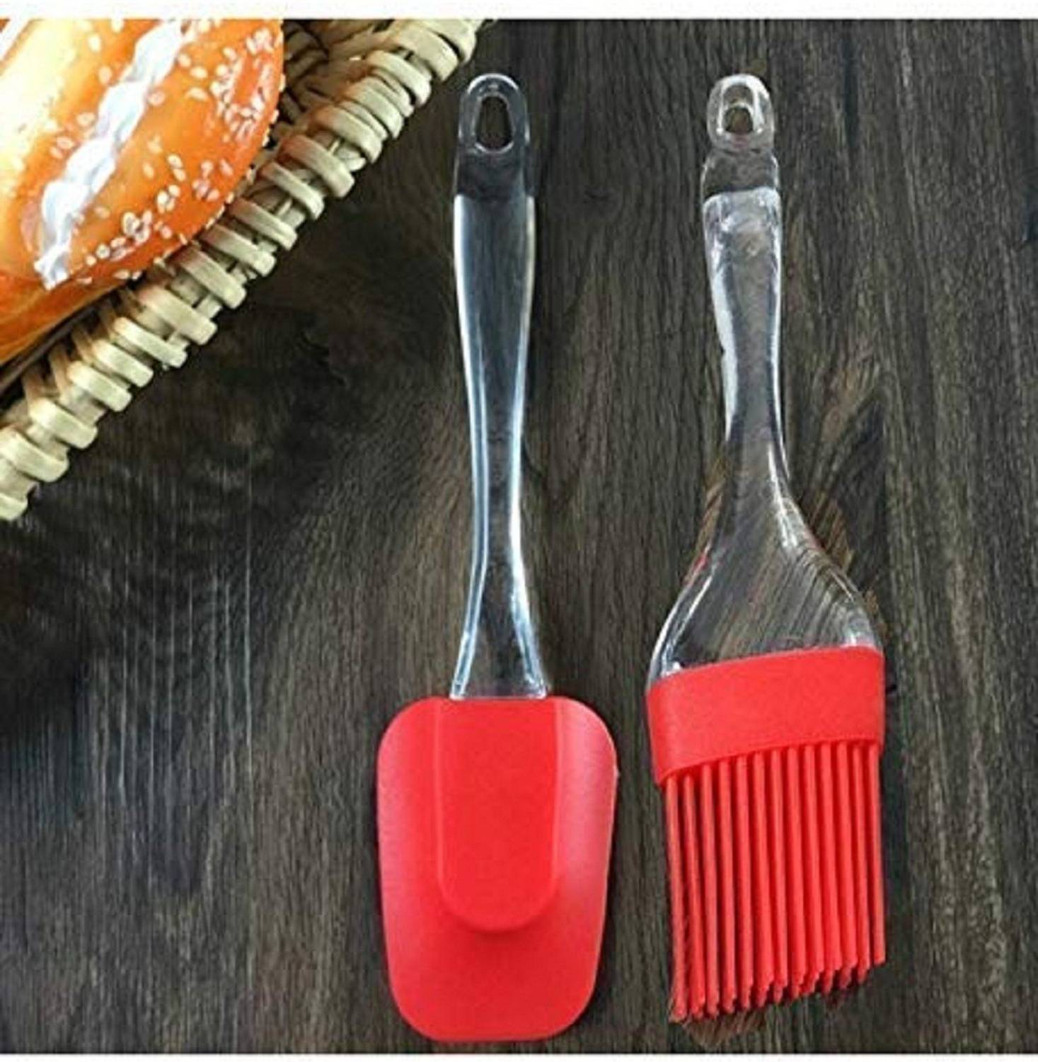 Aarvi trends SILICON_BRUSH SET Non-Stick Spatula