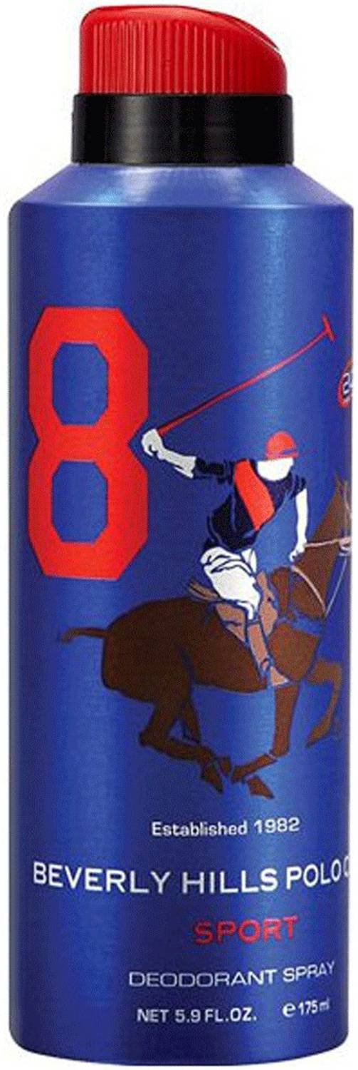 BEVERLY HILLS POLO CLUB Sport 8 Deodorant Spray - For Men