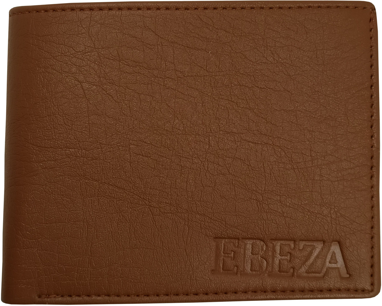 Image of EBEZA Men Casual Tan Artificial Leather Wallet - Mini (5 Card Slots)