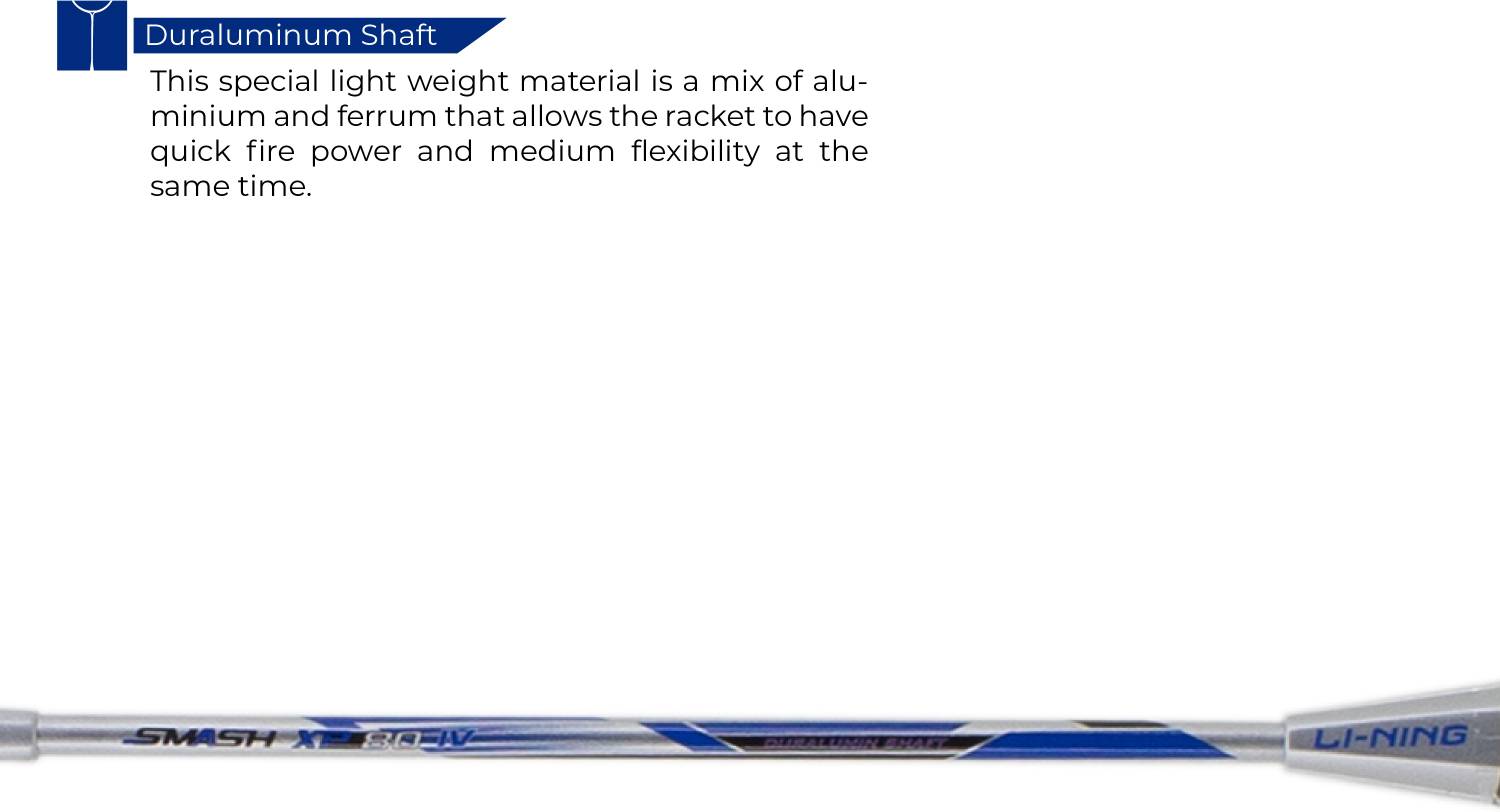 LI-NING Smash XP 80 IV Badminton Racket (Set of 2 + 1 Pack of 2 - Image 5