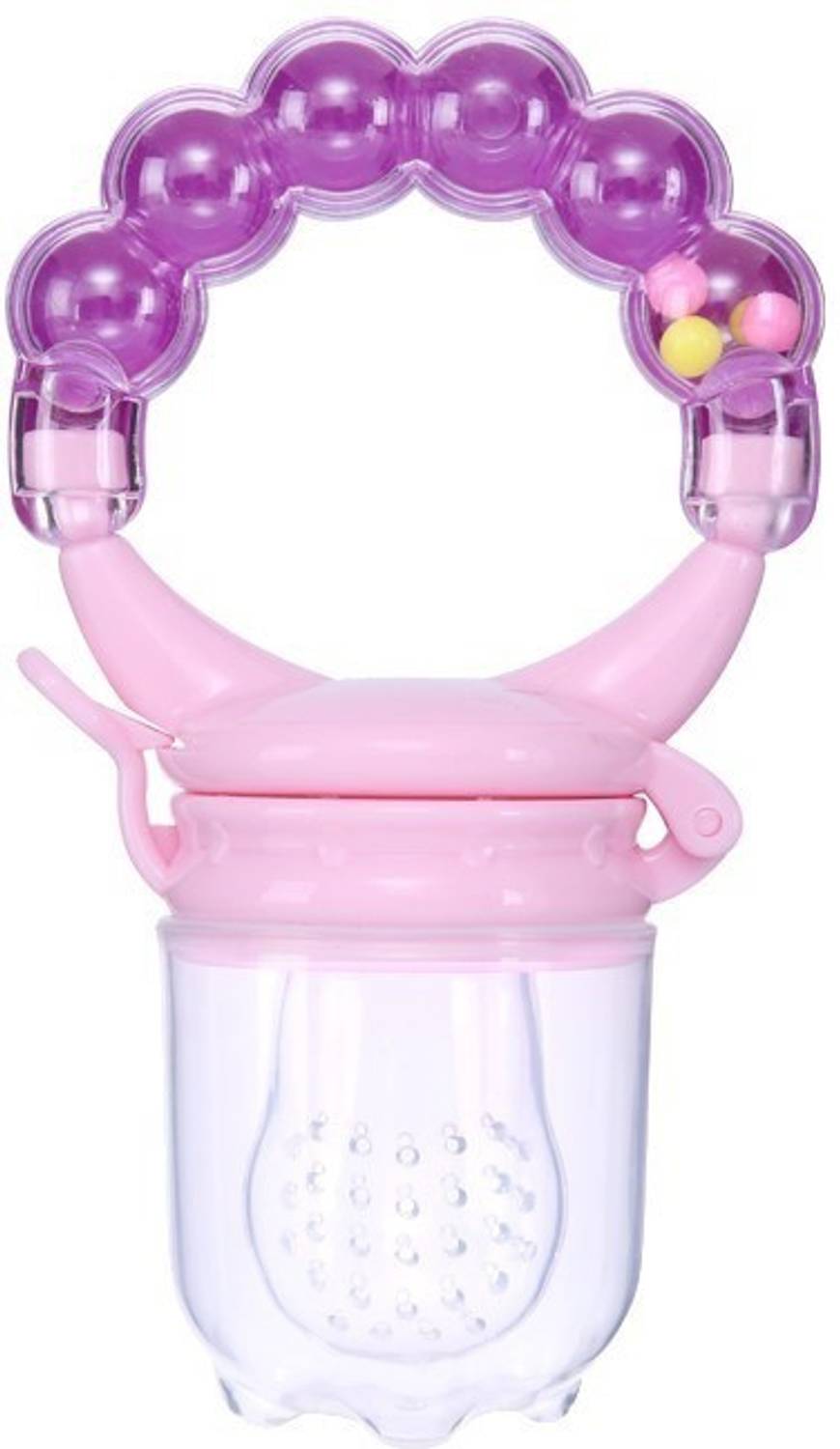Tiny Tycoonz Ultra Care Fruit and food nibbler with Silicone Sac/ Feeding Pacifier Feeder Soother and Teether Teether and Feeder