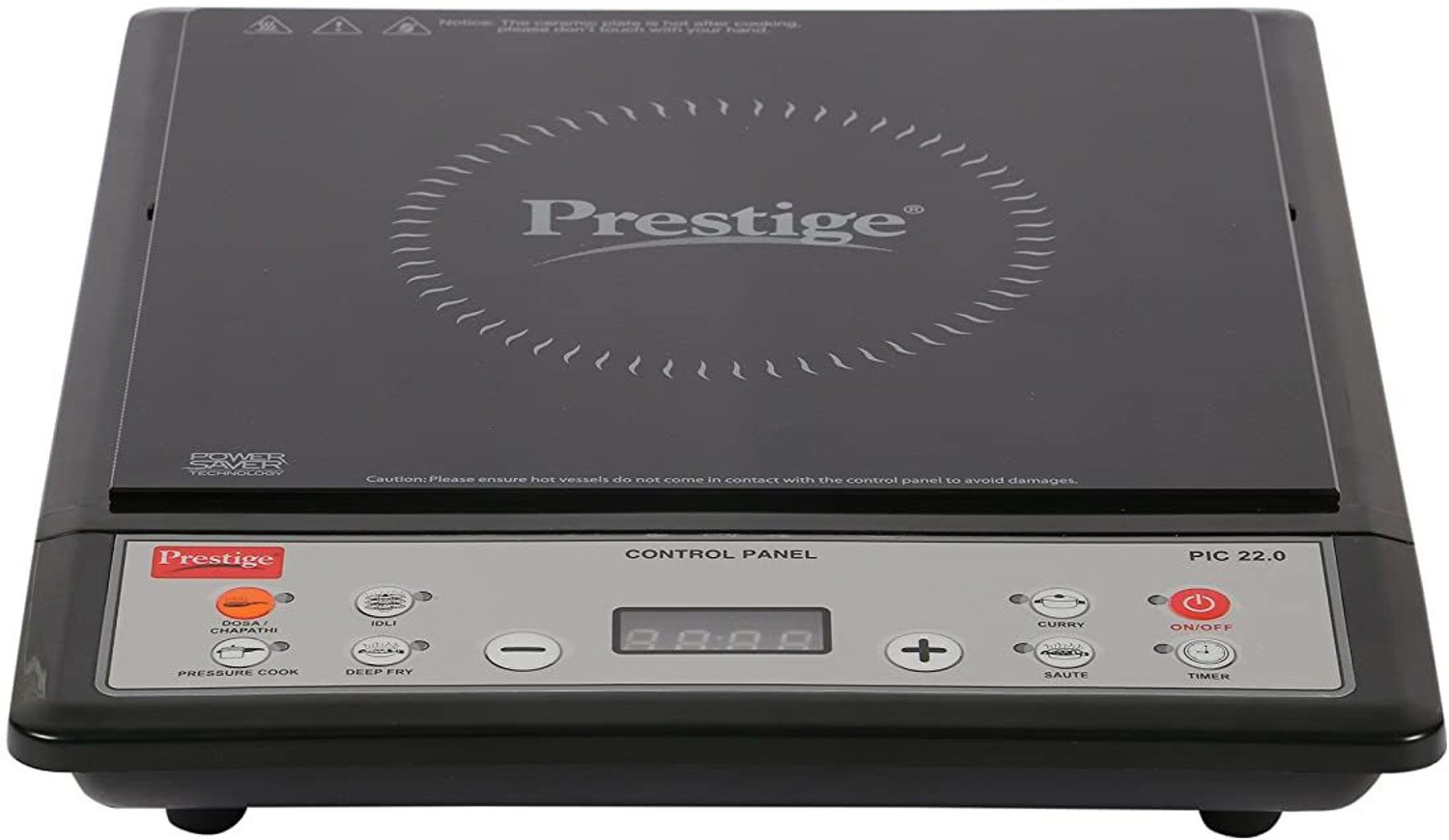 Image of Prestige 1200 W Induction Cooktop Push Button
