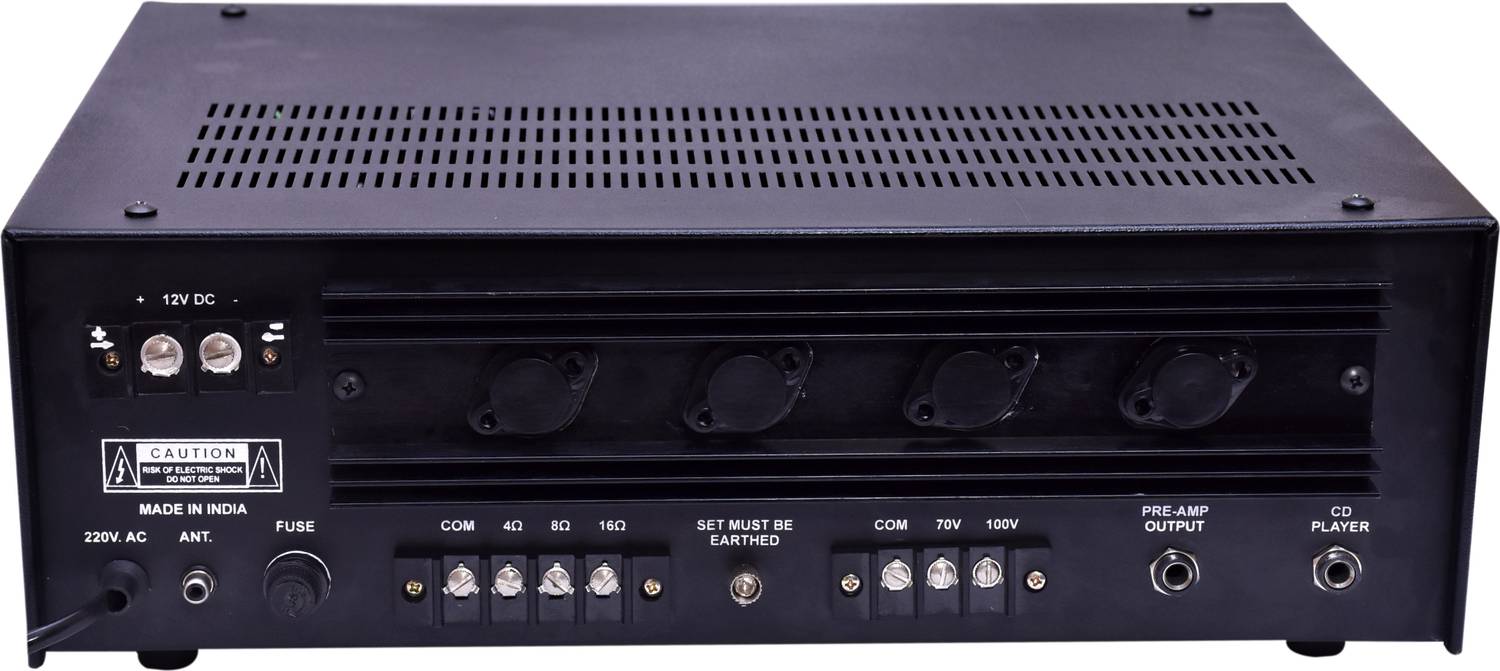 MEDHA DJ Plus 160W PA Amplifier with Media Player - Image 2