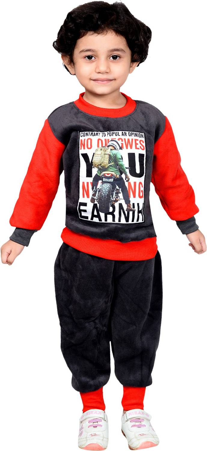 AHHAAAA Boys Casual Sweatshirt Pant