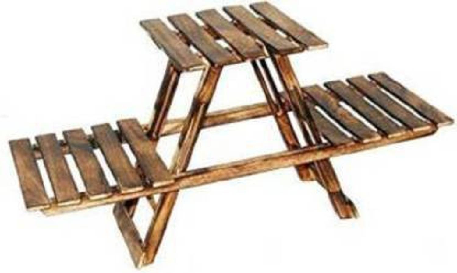 craftssrw Wooden Multipurpose Folding Rack/Living Room Side Stand