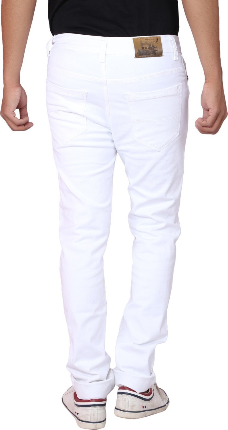 Image of X20 Jeans Slim Men White Jeans