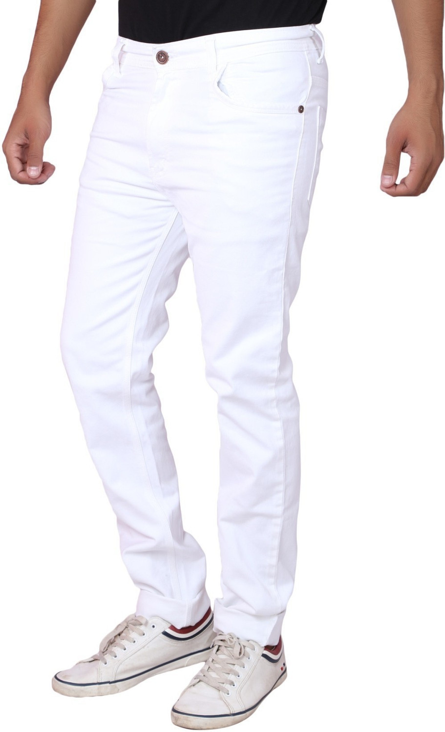 Image of X20 Jeans Slim Men White Jeans