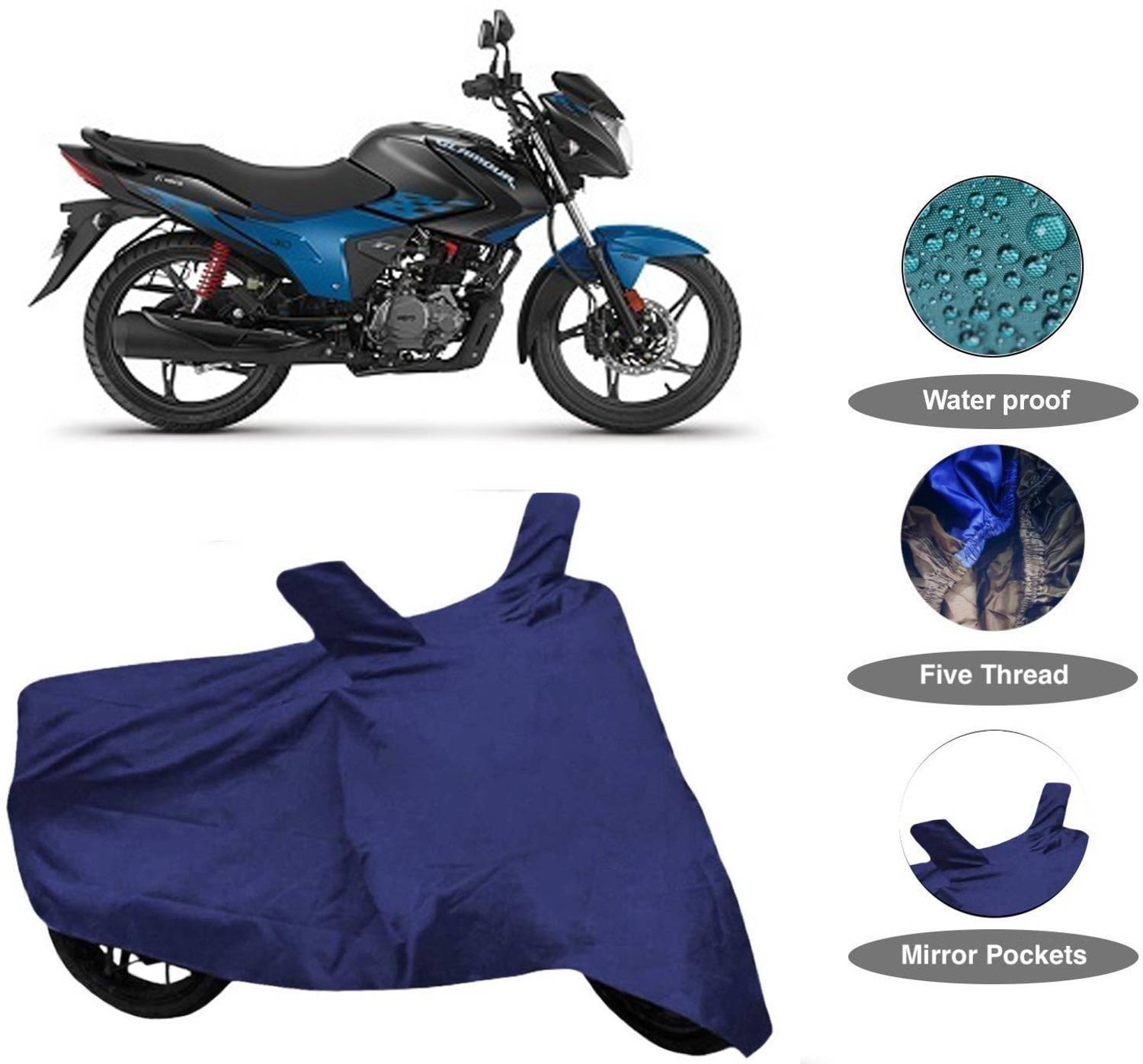 Autofocus Two Wheeler Cover for Hero