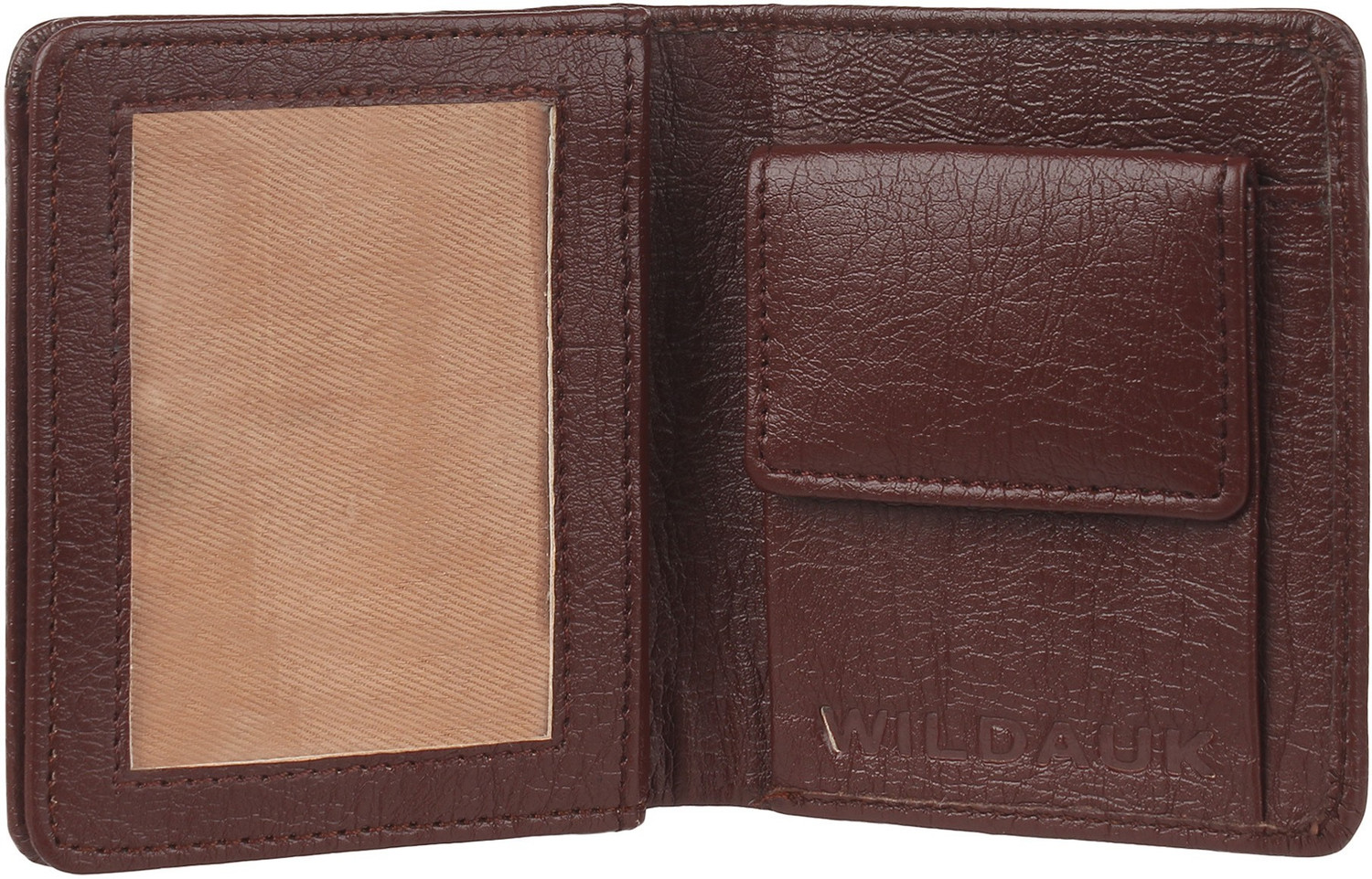 Image of WILDAUK Men Casual, Formal, Travel Brown Artificial Leather Wallet