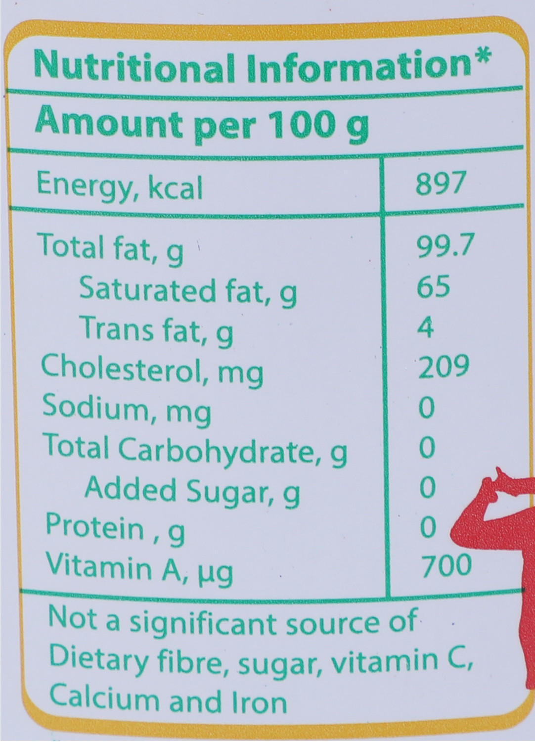 Image of Amul Pure Ghee Tin (1 L)