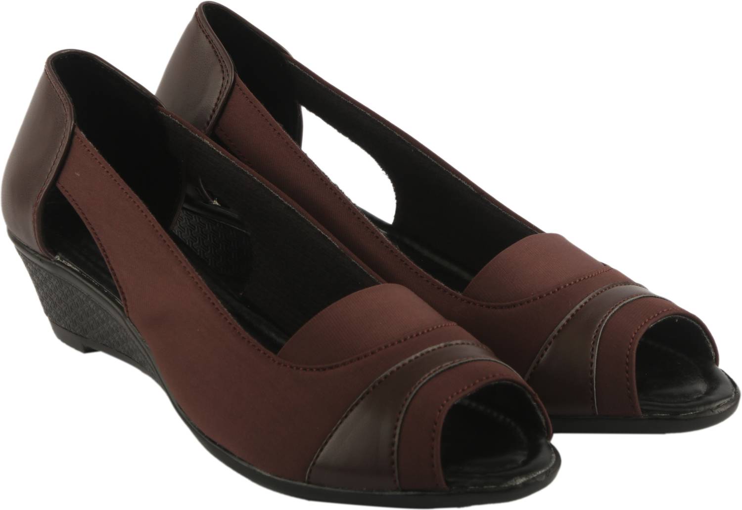 LILY Women Bellies Sandal (Brown , 4)