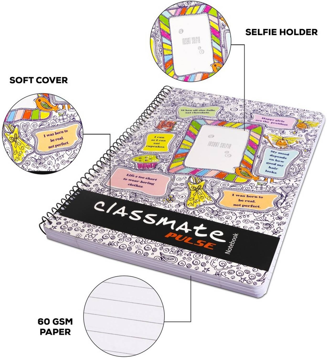 Classmate Pulse A4 Notebook 180 Pages - Image 4