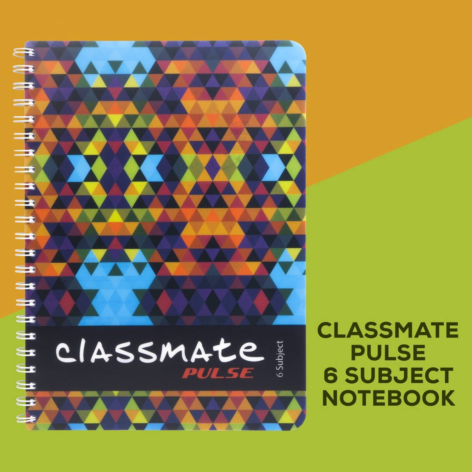 Classmate Pulse A4 Notebook Unruled 300 Pages Multicolor - Image 5