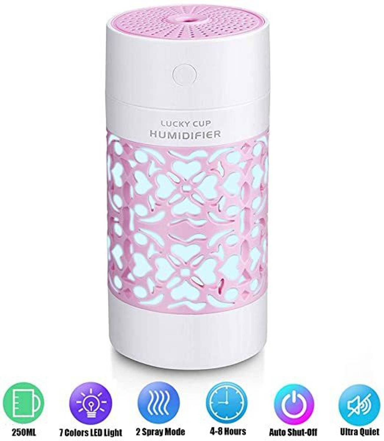 SEASPIRIT Room Magic Cup Cool Mist Humidifiers Essential Oil Diff