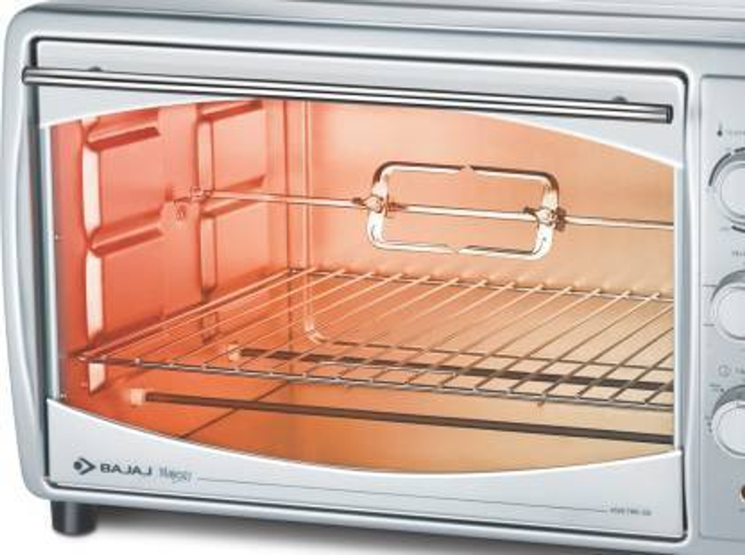 Image of BAJAJ 45-Litre Oven Toaster Grill OTG OTG 4500 TMCSS, Stainless Steel