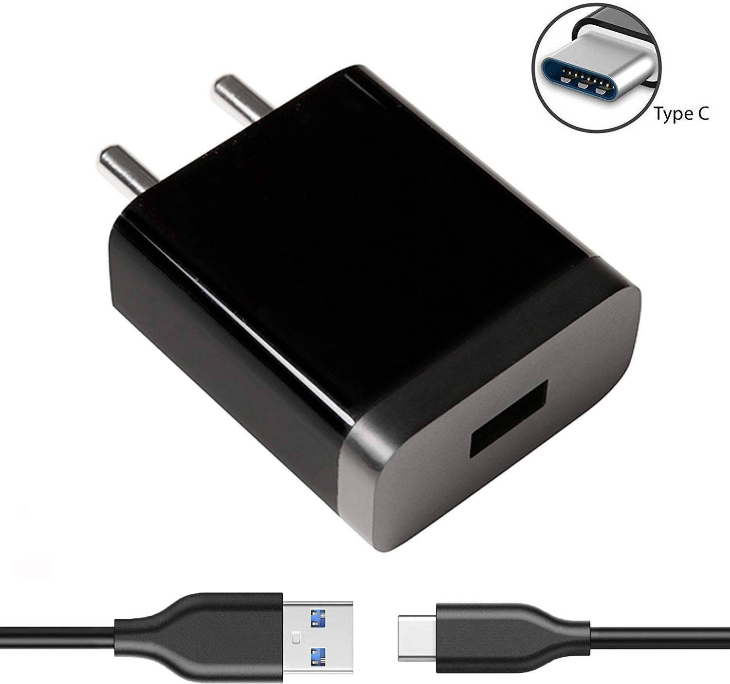 bArrett 576 W 2.4 A Wall Charger for Mobile with Detachable Cable