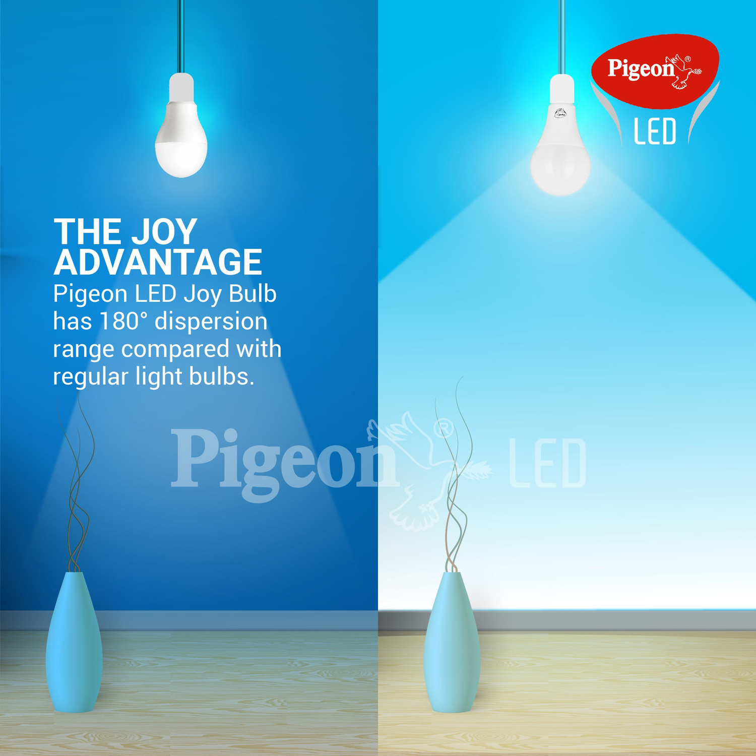Image of Pigeon LED 9 W Basic Standard B22 LED Bulb