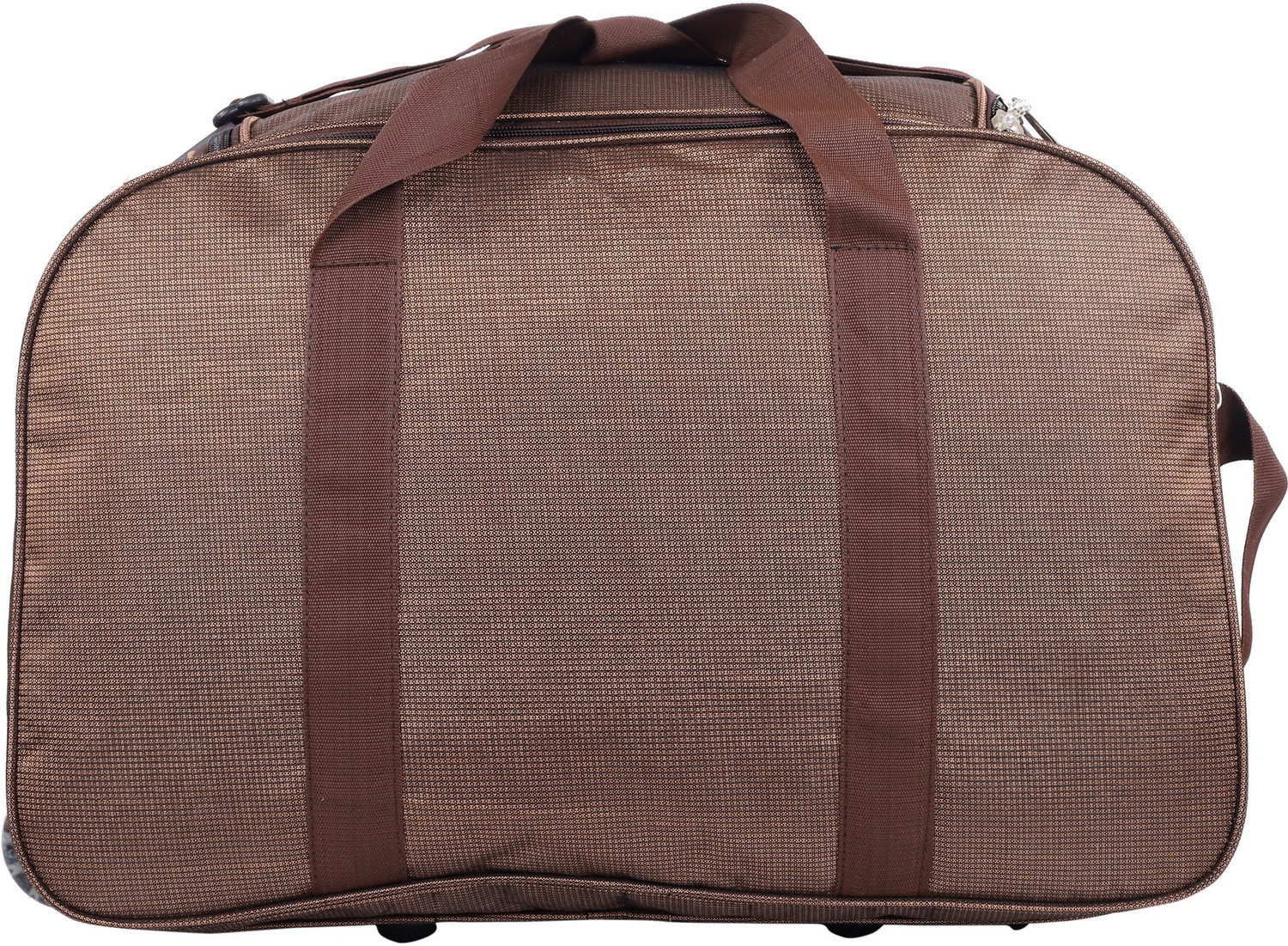 Image of Airish (Expandable) Expandable) Waterproof Polyester Lightweight 50 L Luggage Travel Duffel Bag with 2 Wheels Travel Duffel Bag Duffel With Wheels (Strolley)