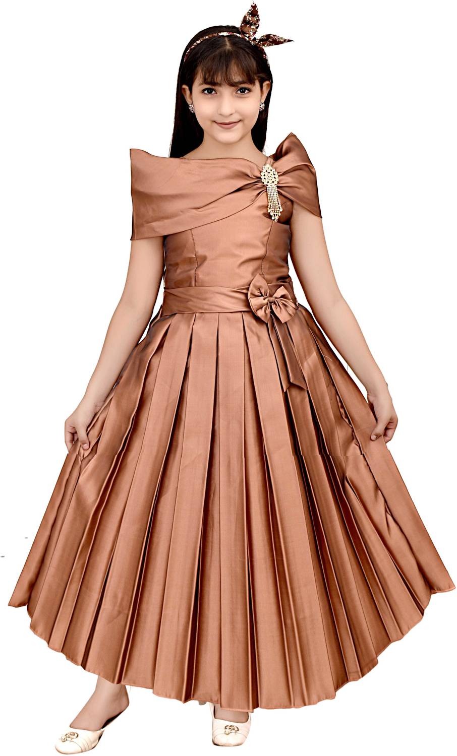PRENA FASHION Girls Maxi/Full Length Party Dress