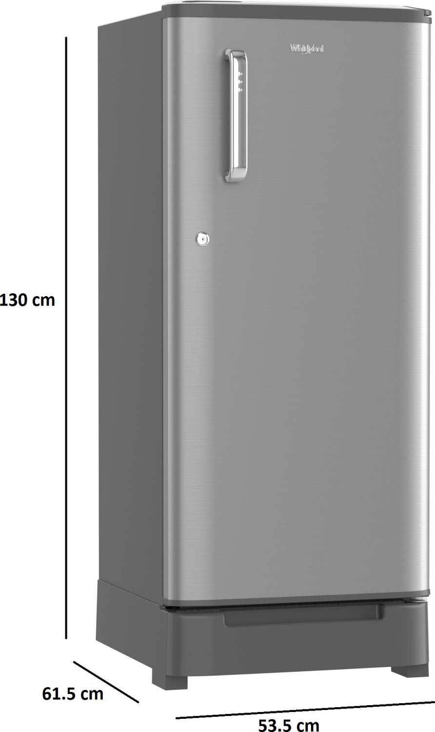 Image of Whirlpool 184 L Direct Cool Single Door 4 Star Refrigerator