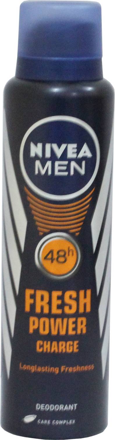 NIVEA Men Fresh Power Charge Deodorant Spray - For Men (150 ml)