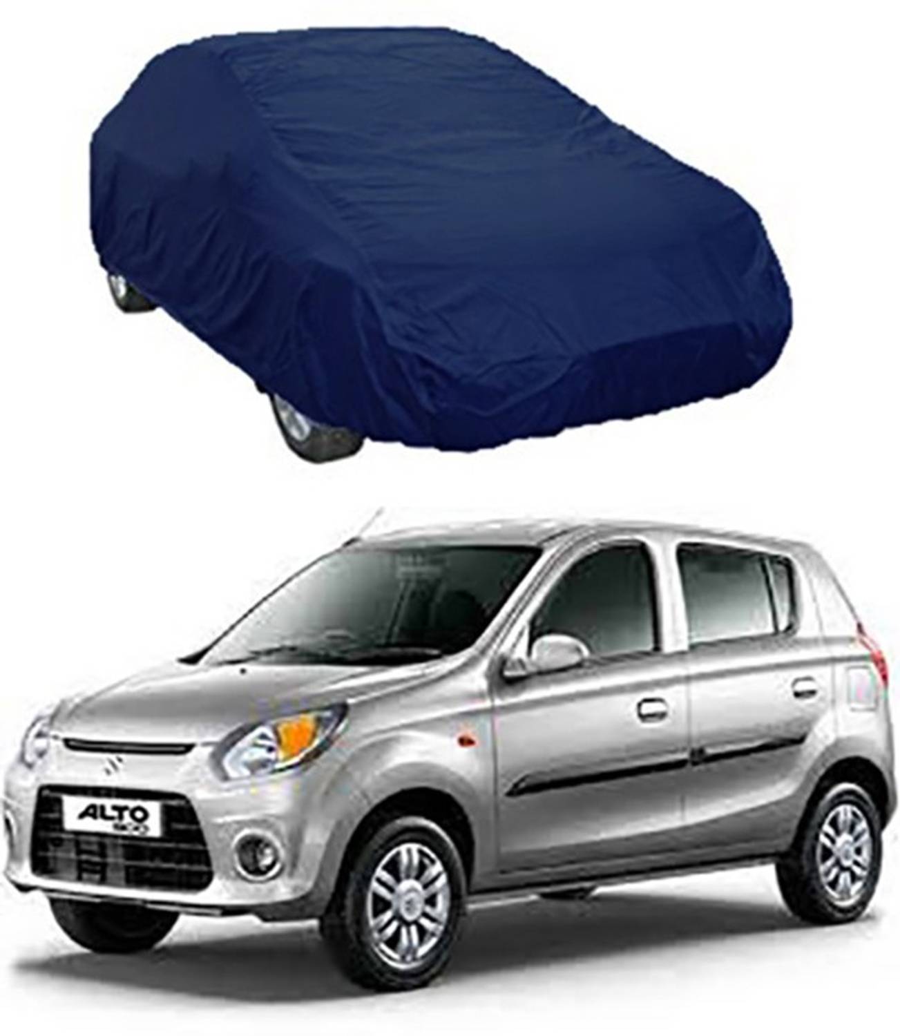 A+ RAIN PROOF Car Cover For Maruti Suzuki Alto 800 (Without Mirror Pockets)