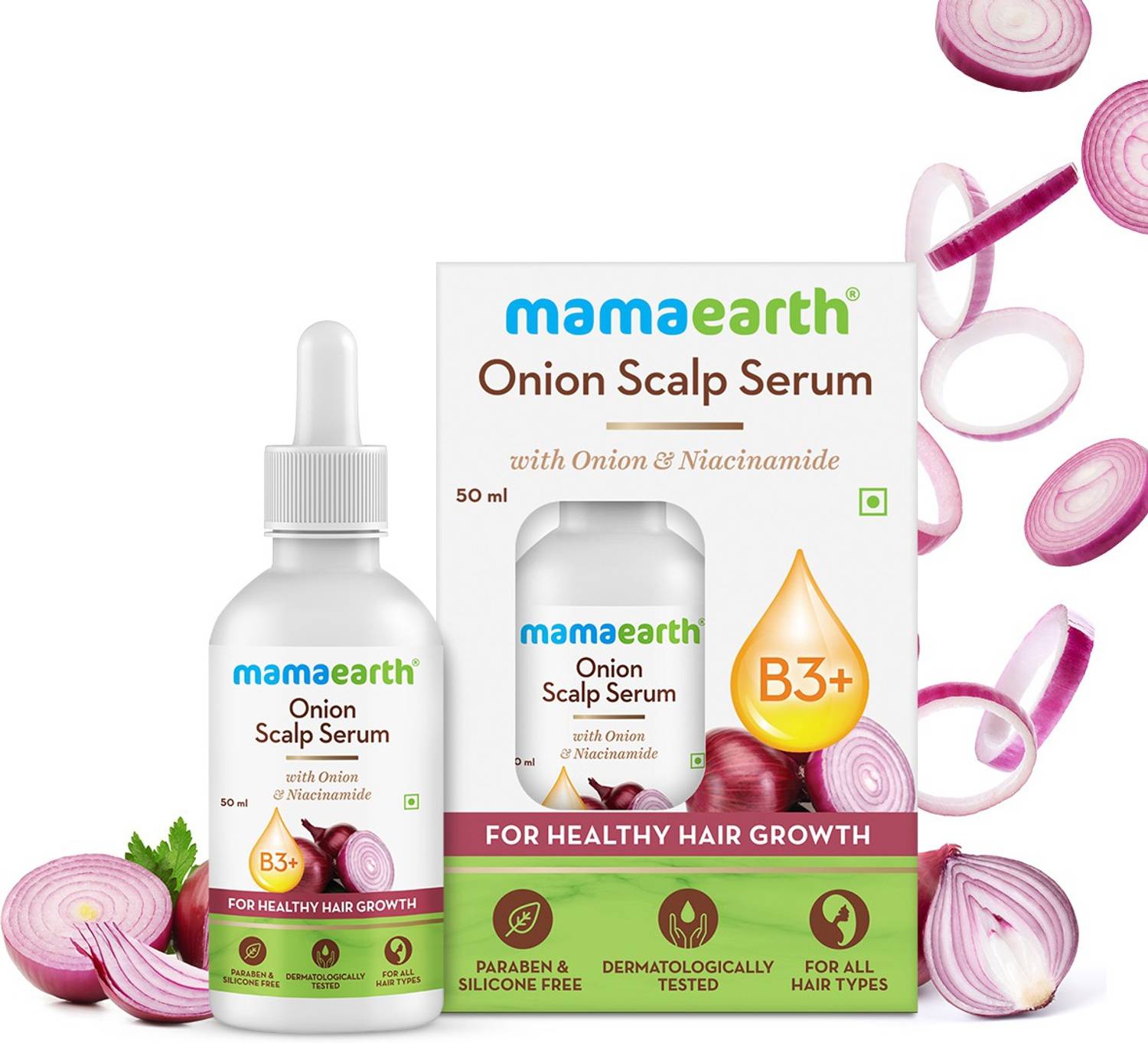 Mamaearth Onion Scalp Serum 50ml - Image 1