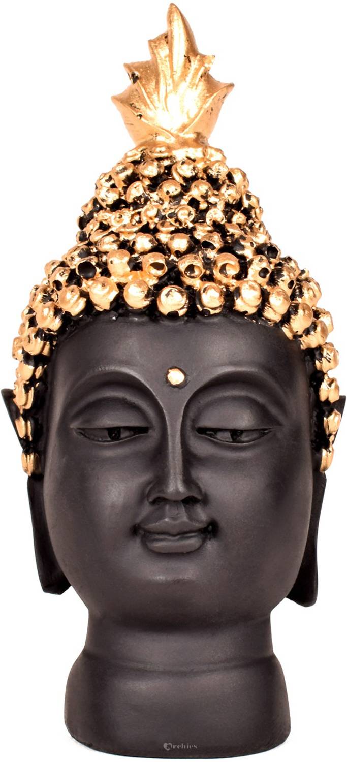 ARCHIES Buddha Idols for Home, Living Room, Bedroom and Table Decorations Decorative Showpiece - 13 cm