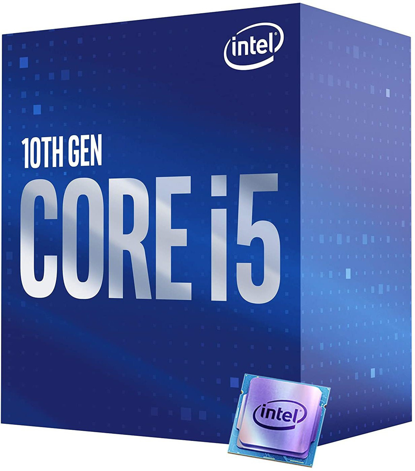 Image of Intel Core i5-10400 10TH GENERATION 3 GHz Upto 4.3 GHz LGA 1200 Socket 6 Cores 12 Threads 12 MB Smart Cache Desktop Processor