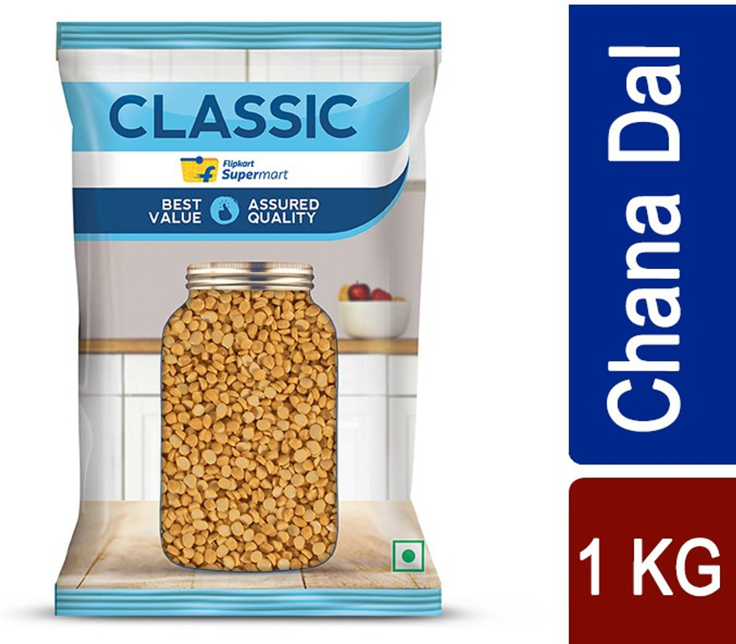 Image of Classic Chana Dal (Split) by Flipkart Grocery