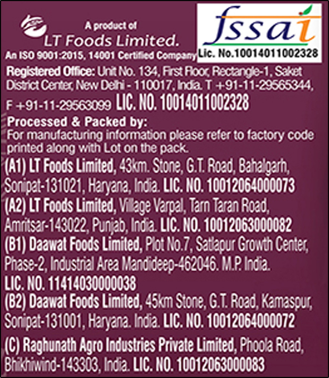 Image of Heritage Royal Basmati Rice (Long Grain)