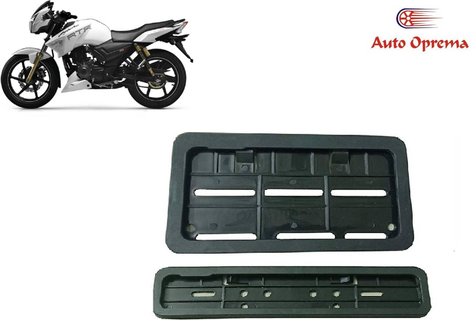 Auto Oprema Apache RTR 180 Bike Number Plate