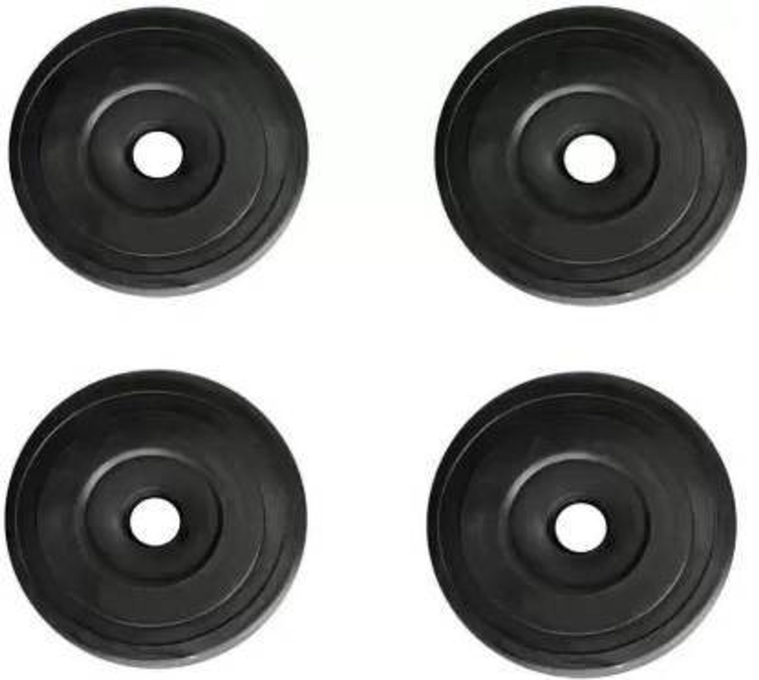 Image of Fit World 2.5 kg 2.5KG 4PIECE PVC PLATES Home Gym Combo