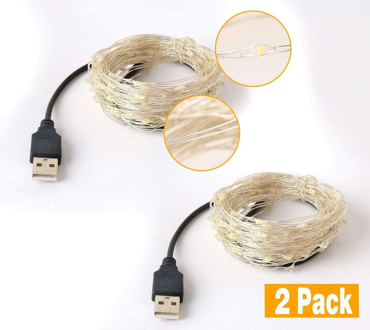 Image of MIRADH 30 LEDs 3 m Multicolor Steady String Rice Lights
