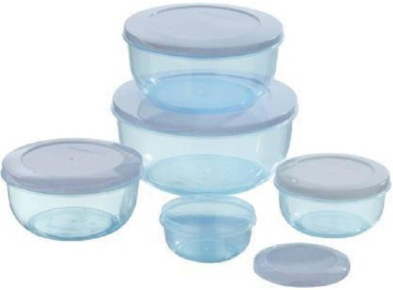 Atabz Polypropylene Fridge Container  - 2500 ml, 1700 ml, 1250 ml, 800 ml, 500 ml