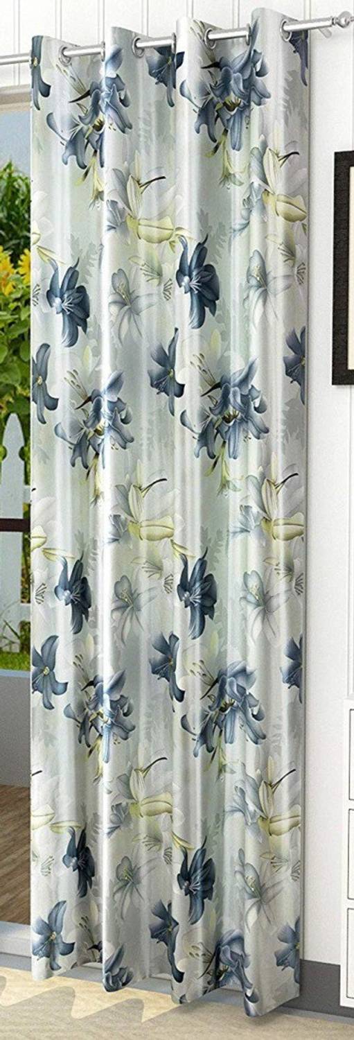 Divine Home Décor 152 cm (5 ft) Window Polyester Curtain Single Curtain