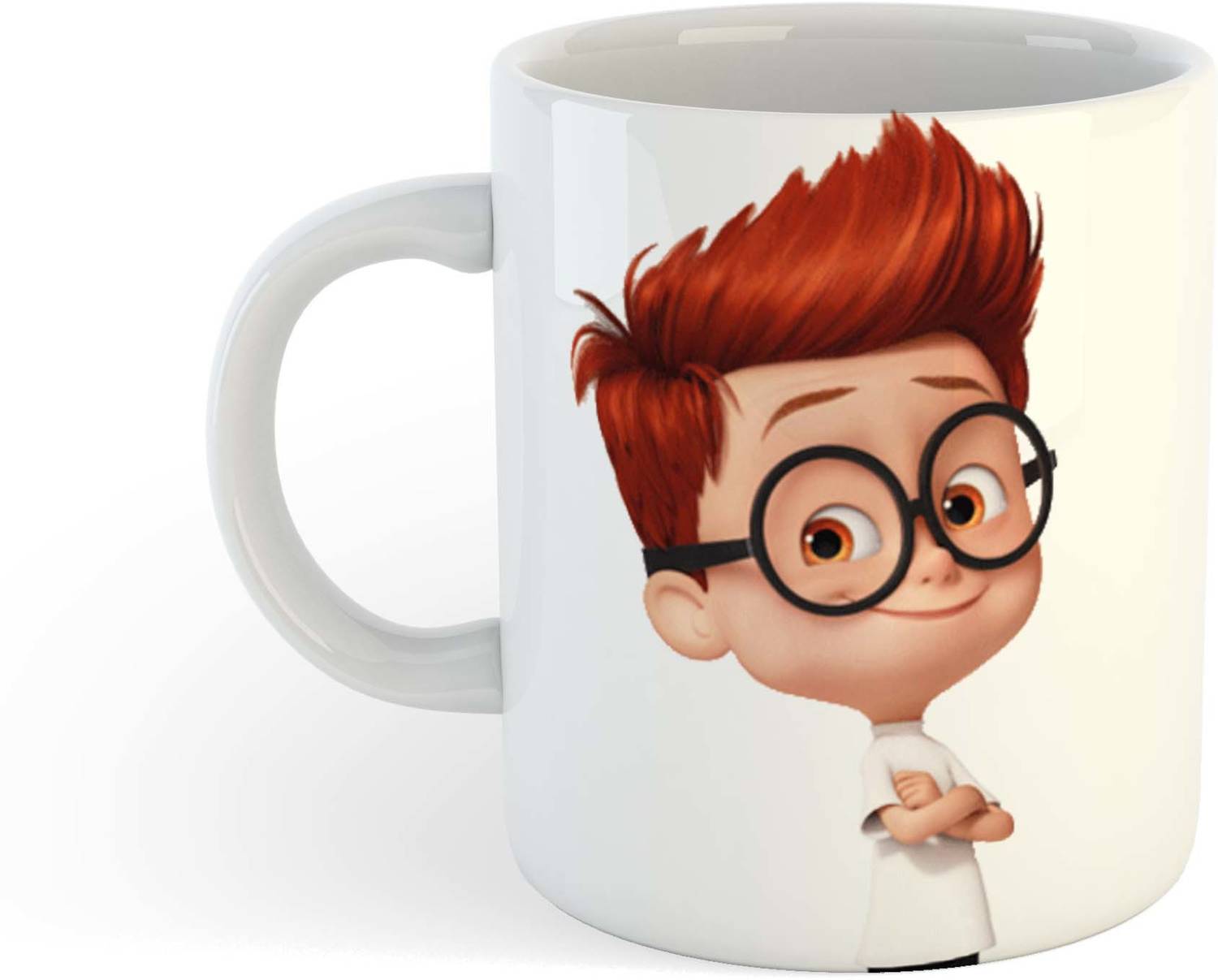 BuyAmaze Cute Handsome Boy Cartoon Character Ceramic Coffee Mug