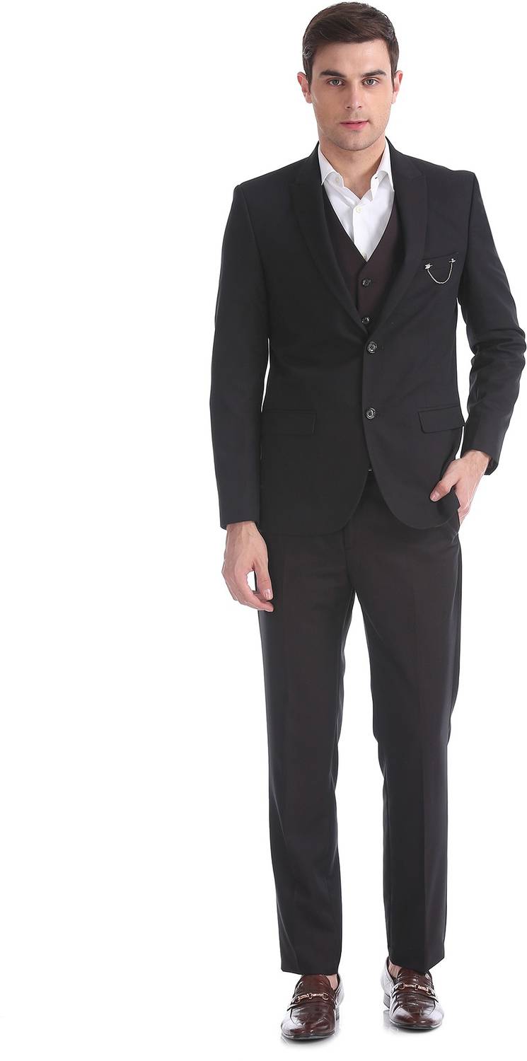 ARROW 2 Piece Self Design Men Suit