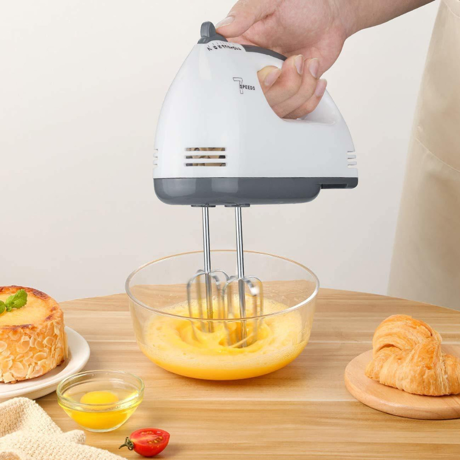 Image of ARDAKI 260 W White and Black Hand Blender