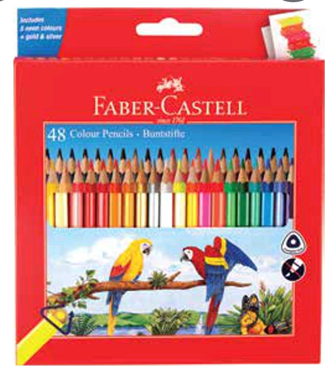Faber-Castell 48 Color Pencil Set for Artists